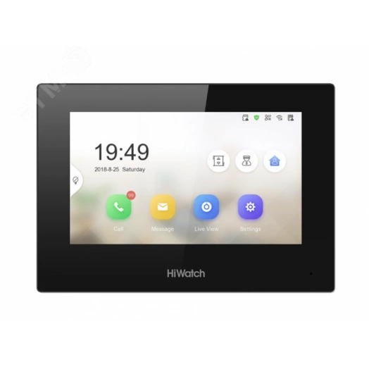 Монитор IP видеодомофона цветной