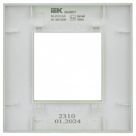 SKANDY Рамка 1-местная SK-F01M мятный IEK
