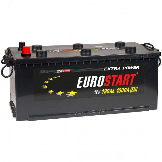 Аккумулятор автомобильный EUROSTART Extra Power 190Ah L+ (борт)