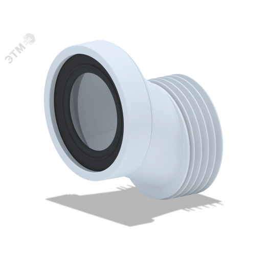 Манжета для унитаза жесткая эксцентрическая 40мм