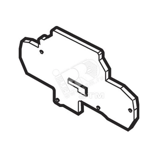 Изолятор торцевой FED8SF.2L D2.5/8.SF..