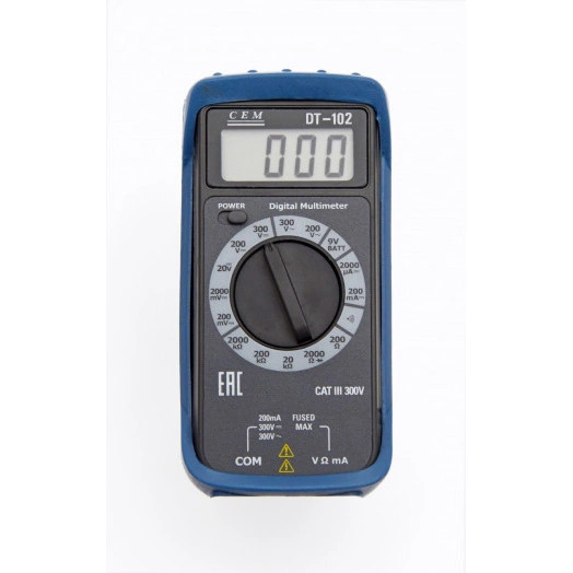 Мультиметр цифровой DT-102