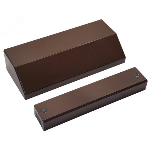 Замок электромагнитный ALM-350FT-12/24V, усилие удержания якоря 350 кгс, влагозащищенный, коричневый