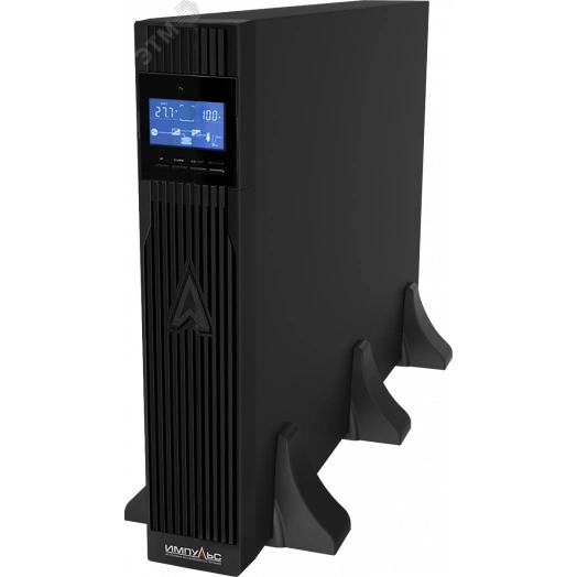 ИБП ФРИСТАЙЛ Н 2000,Online, Rack/Tower, фаза 1/1,  2000ВА/1800 Вт, LCD+LED, EPO, RS-232, USB, SmartSlot, без АКБ, ЗУ 12А, DC-шина 48В, IEC-C13x8