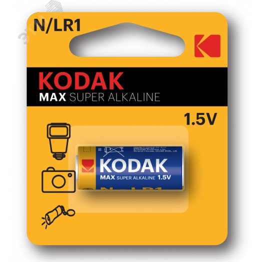 Батарейка LR1-1BL /N MAX SUPER Alkaline [KN-1] (12/72/27648)