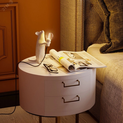 Лампа светодиодная филаментная LED 10 Вт 650 лм 2700К AC190-240В E27 шар P45 теплая Elementary