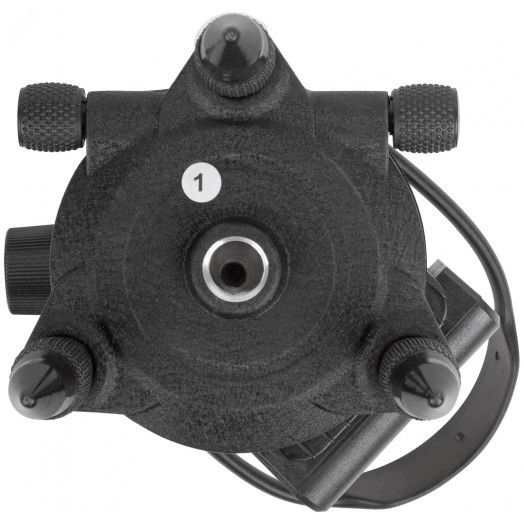 Уровень лазерный самоуспокаивающийся, зеленые лучи, горизонталь + 4 вертикали, диапазон 20 м, Li-Ion аккум., 2 уровня яркости, тренога, алюминиевый кейс