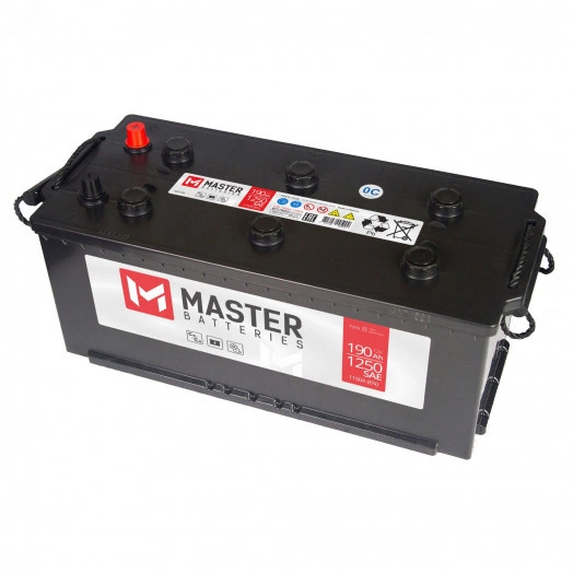 Аккумулятор автомобильный MASTER BATTERIES 190Ah R+