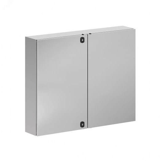 Корпус навесной STH с М/П с двустворчатой дверью, нержавеющая сталь AISI304, ВхШхГ 800x1000x200 мм, без фланца