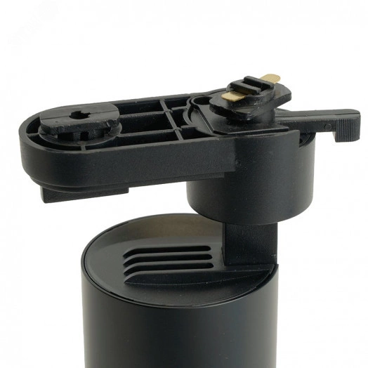 Светильник трековый на шинопровод ДПО GU10 без лампы черный с регулируемым углом освещения 45-110 гр.