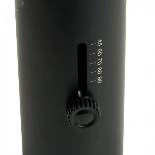 Светильник трековый на шинопровод ДПО GU10 без лампы черный с регулируемым углом освещения 45-110 гр.