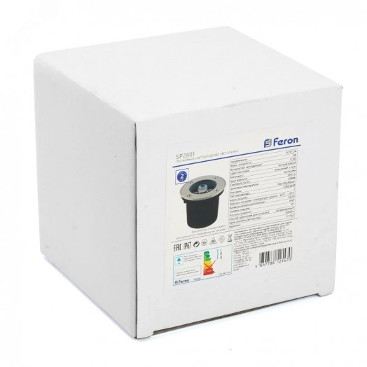 Светильник светодиодный тротуарный ДВУ-3w 12-24в 3000К IP67