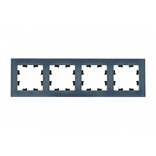 ATLASDESIGN NATURE 4-постовая РАМКА, НАТУРАЛЬНОЕ СТЕКЛО, ГРИФЕЛЬ