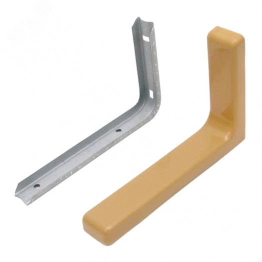 Консоль с декоративной накладкой, 180 мм, коричневый (1 шт)  - накл.