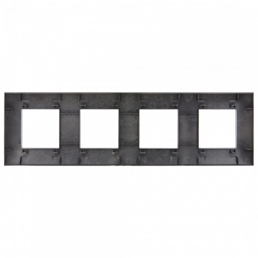 SKANDY Рамка 4-местная SK-F04Sh шампань IEK