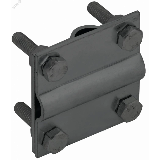 Зажим крестообразный полоса/пруток-полоса/пруток 30/8мм оцинкованная сталь TD IEK