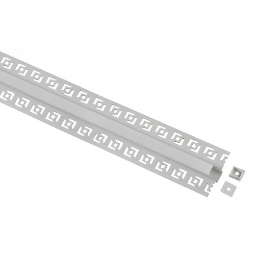 Комплект с анодированным профилем под штукатурку 5313(01) 53х13мм 2,5м