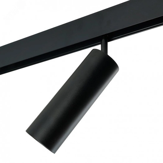 Светильник светодиодный трековый магнитный на шинопровод ДПО-12w 4000К 960Лм 48v черный с антибликовой решеткой