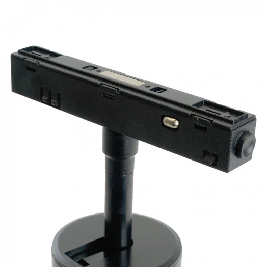 Светильник светодиодный трековый магнитный на шинопровод ДПО-12w 4000К 960Лм 48v черный с антибликовой решеткой