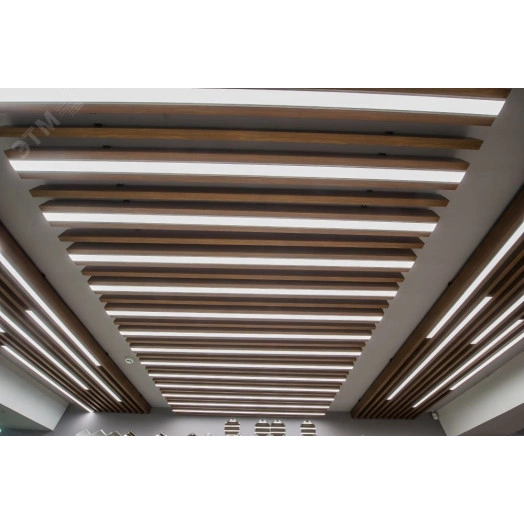 Светильник светодиодный ДСО-Qubo-line 30 1,0м 30Вт 3000К черный опал DALI