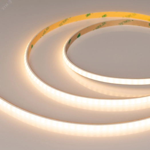 Лента герметичная RTW-PW-A160-8мм 24V Warm2700 (10 W/m, IP66, 2835, 5м) (Матовая)
