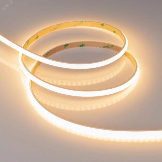 Лента герметичная RTW-PW-A160-8мм 24V Warm2700 (10 W/m, IP66, 2835, 5м) (Матовая)