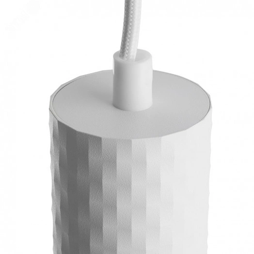 Светильник ДСО GU10 без лампы на подвесе белый