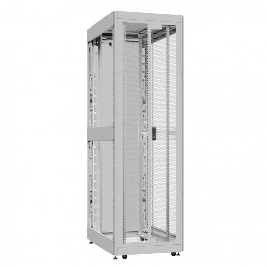 Шкаф серверный 52U 800х1200 передняя дверь: двустворчатая перфорированная IP20. задняя дверь: одностворчатая перфорированная IP20. боковые панели: без. цвет: серый RAL7035 