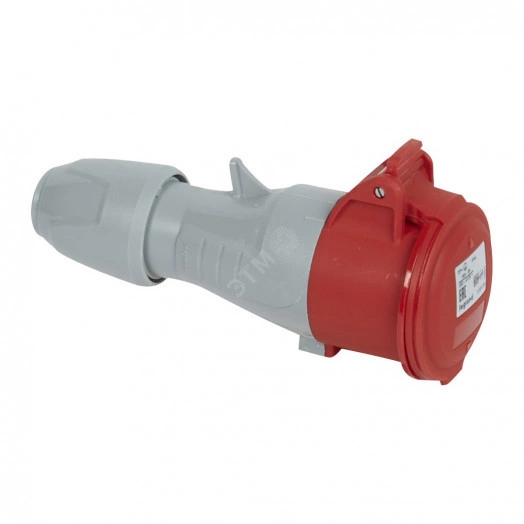 Розетка мобильная  - 16А - 3К+З - 380 В - IP 44