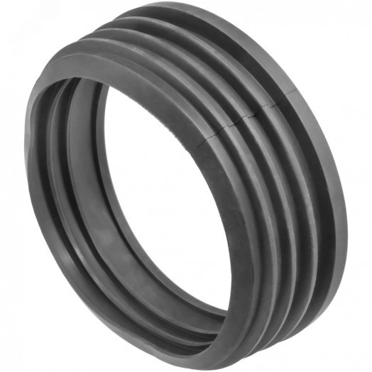 Манжета для канализации черная ТЭП 124х110