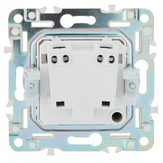 SKANDY Розетка без заземления без защитных шторок 10А SK-R02Gr серый IEK