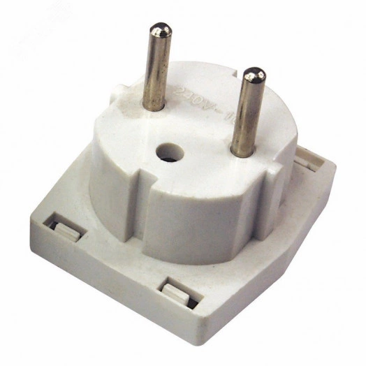 Переходник сетевой ''Квадрат''  белый REXANT