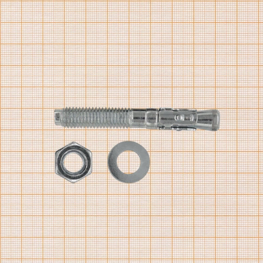 Анкер клиновой MULTI PRO оцинкованный 10х75 мм (2 шт.)