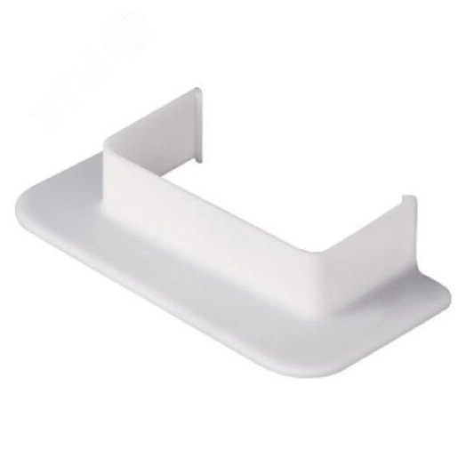 Прямой ввод в стену для короба 70х40 мм (розница, 1 шт в пакете)