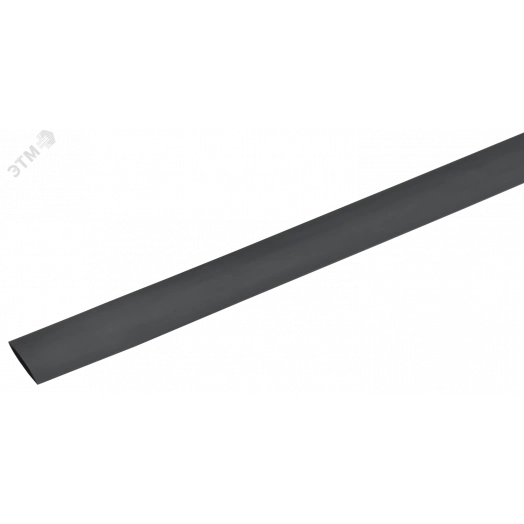 Трубка термоусадочная ТТУ 12/6 черная 1м GENERICA