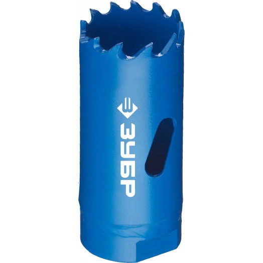 Коронка биметаллическая 22мм, быстрорежущая сталь