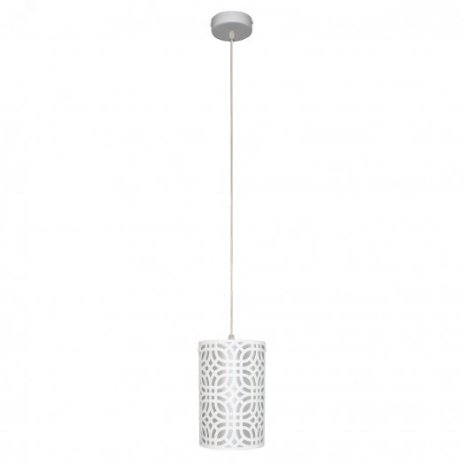 Светильник Амина 211 бел.муар НСБ 01-60-187 Е27 подвесной