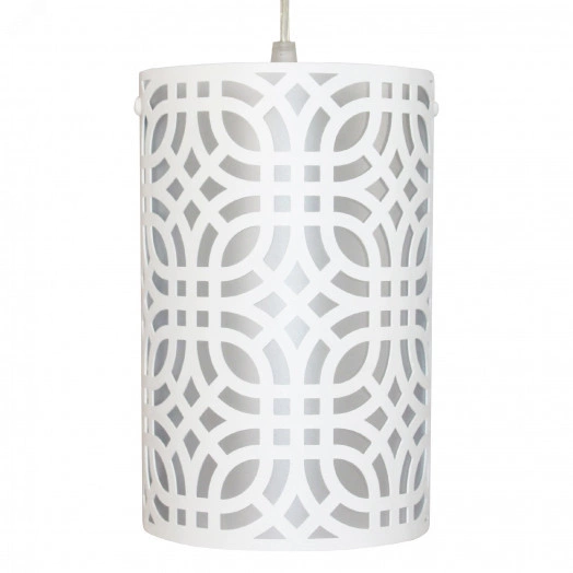 Светильник Амина 211 бел.муар НСБ 01-60-187 Е27 подвесной