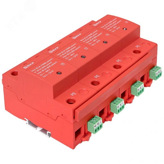 УЗИП Класс 1 Iimp 25kA (10/350?s) 4P EKF