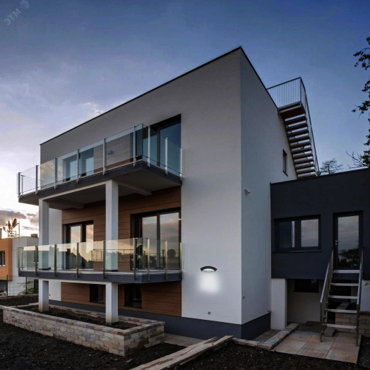 Светильник светодиодный уличный Архитектурный накладной ULU-S72A-14W/4000K IP65 BLACK (4000K) Корпус черный