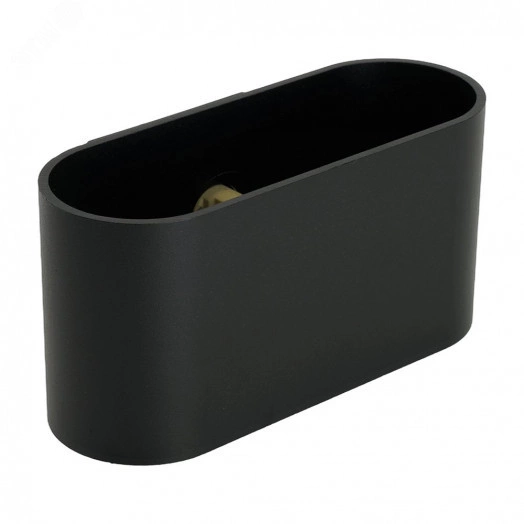 Светильник ДБО G9 без лампы черный