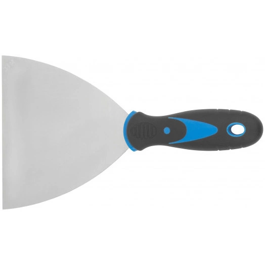 Шпатель с комбинированной ручкой, нержавеющая сталь, 125 мм