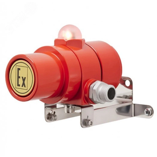 Оповещатель взрывозащищенный свето-звуковой       ВC-07e-Eх-ЗИ-З1/К2-24VDC,КВБ17,3Г