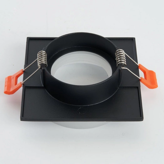 Светильник ИВО-50w G5.3 квадратный черный