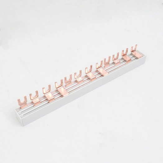 Соединительная шина BBS-MD63 типа FORK, 4 полюса, 14 присоединений, для  модульной аппаратуры