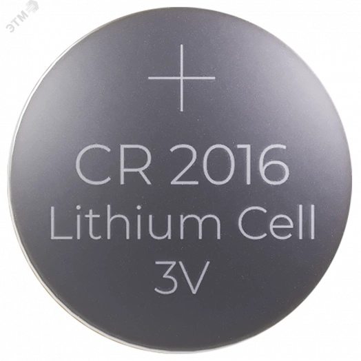 Батарейка дисковая литиевая CR2016 (1шт/блистер) IEK