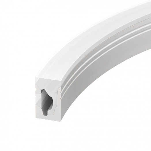 Силиконовый профиль WPH-FLEX-1018-SIDE-S10-50m WHITE (Силикон)