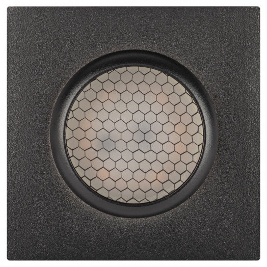 Светильник встраиваемый алюминиевый под лампу MR16 /GU5.3 KL110 BK черный матовый ЭРА