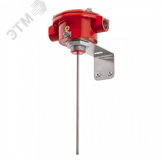 Извещатель взрывозащищенный тепловой ИП101-07ем-И1-E(120°С), ШТ1/2'', ШТ1/2'', L жесткого Ч/Э 0,15 м, КИПТ