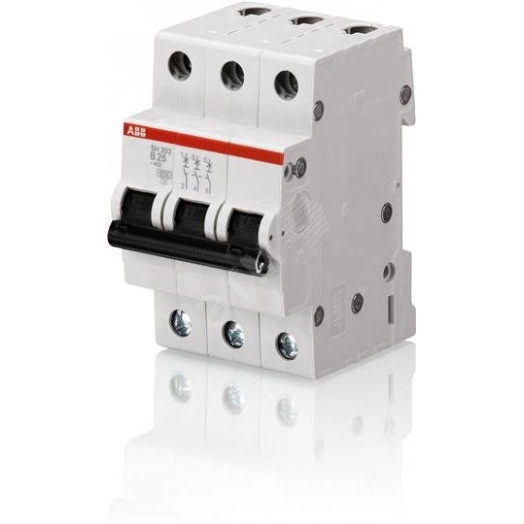 Выключатель автоматический трехполюсный 20А С SH203 6.0кА